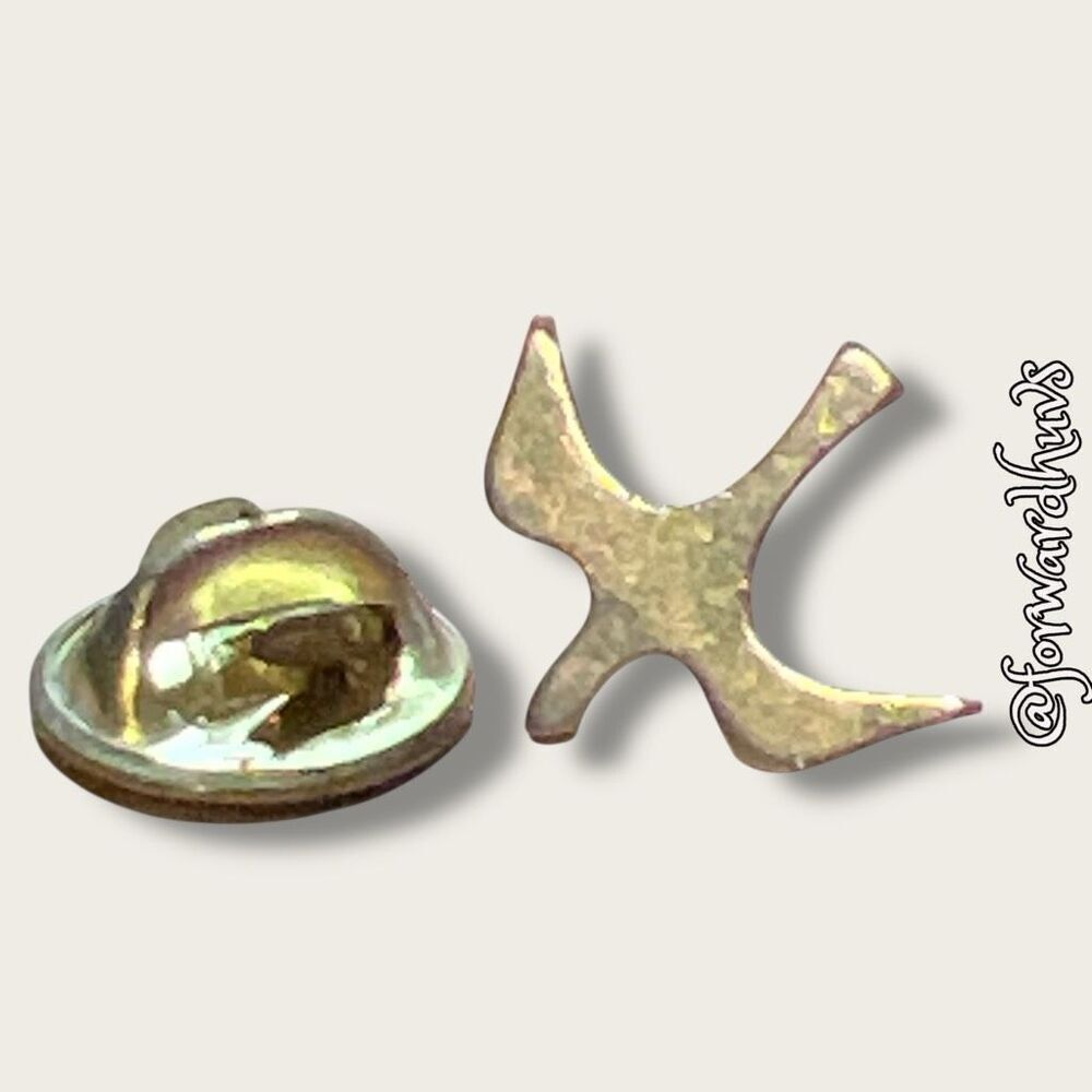 Bundle Sale 3 for $15 | Vintage Dove-Shaped Pin – Symbol of Peace